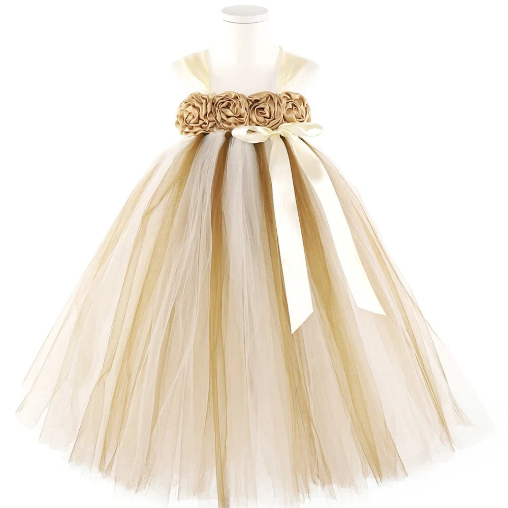 Princess Sheer Ball Gown Ivory Childrens Dress With Appliques And Jewel  Neckline Perfect For Toddler Birthday Parties B249A From Hhdy518, $89.58 |  DHgate.Com
